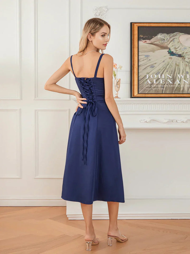 Robe Jasmine – Robe longue femme coupe A-ligne flatteuse