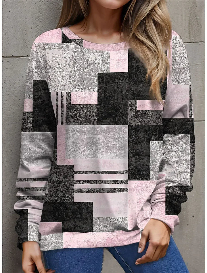 Pull Long Patchwork Femme : Coton Doux, Tendance & Confort