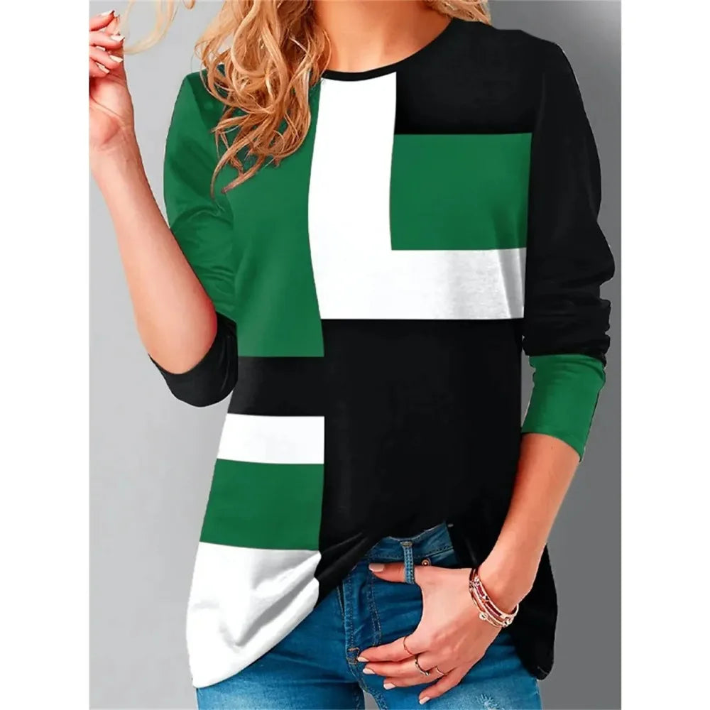 Pull Long Patchwork Femme : Coton Doux, Tendance & Confort
