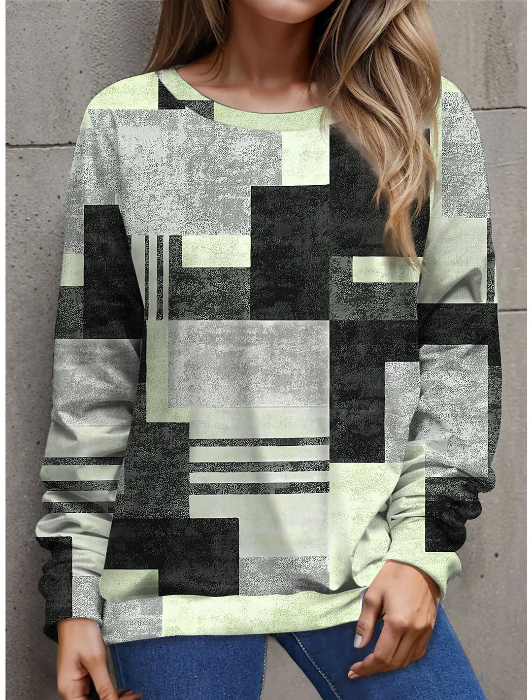 Pull Long Patchwork Femme : Coton Doux, Tendance & Confort