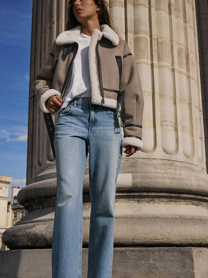 Veste Aviateur Doublée : Chic, Chaude & Tendance