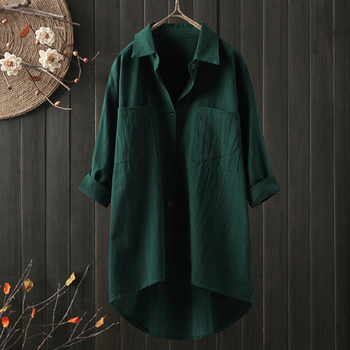 Chemise Oversize Chic : Confort Fluide & Élégance Polyvalente