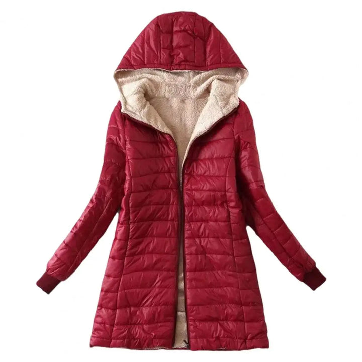 Doudoune Longue Capuche Doublée | Chaleur Hiver Femme