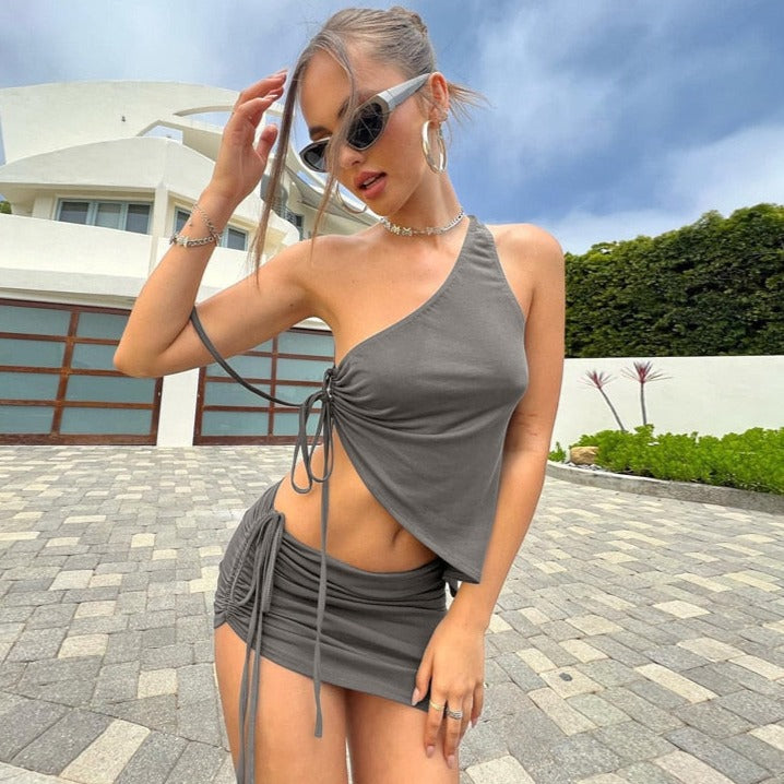 Ensemble Jupe & Top Ajusté Tendance - Look Estival Chic