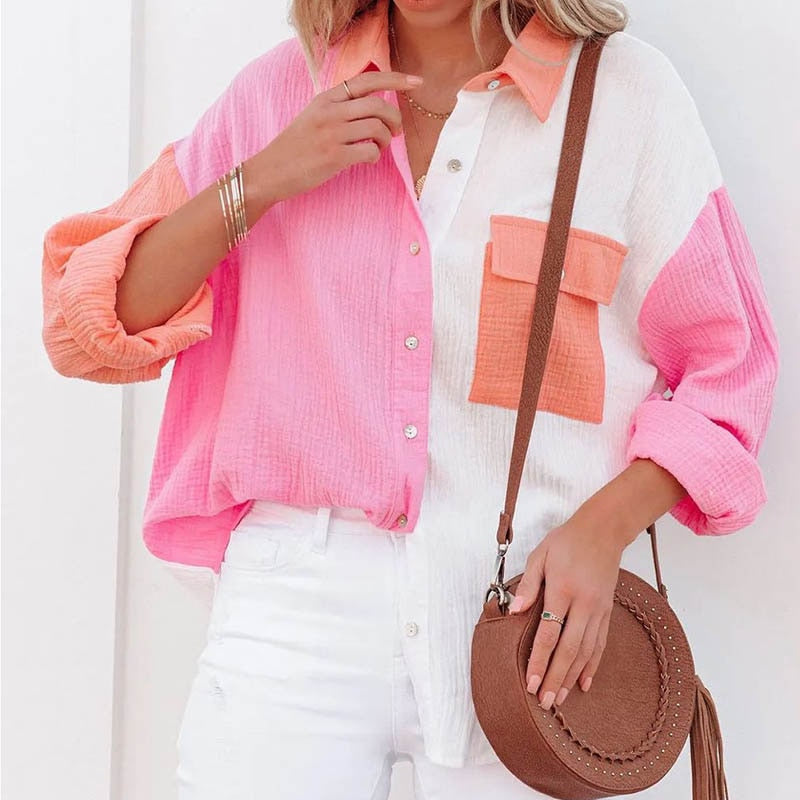 Blouse femme Noémie – légère et élégante pour l’été