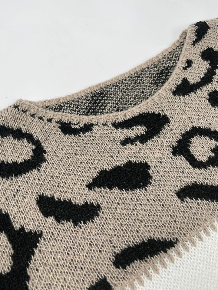 Pull Hiver Léopard Femme : Maille Douce, Tendance & Chaleureux