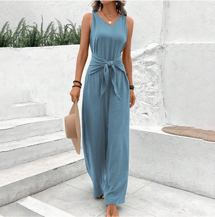 Combinaison Femme Celeste Bleu Élégante et Confortable