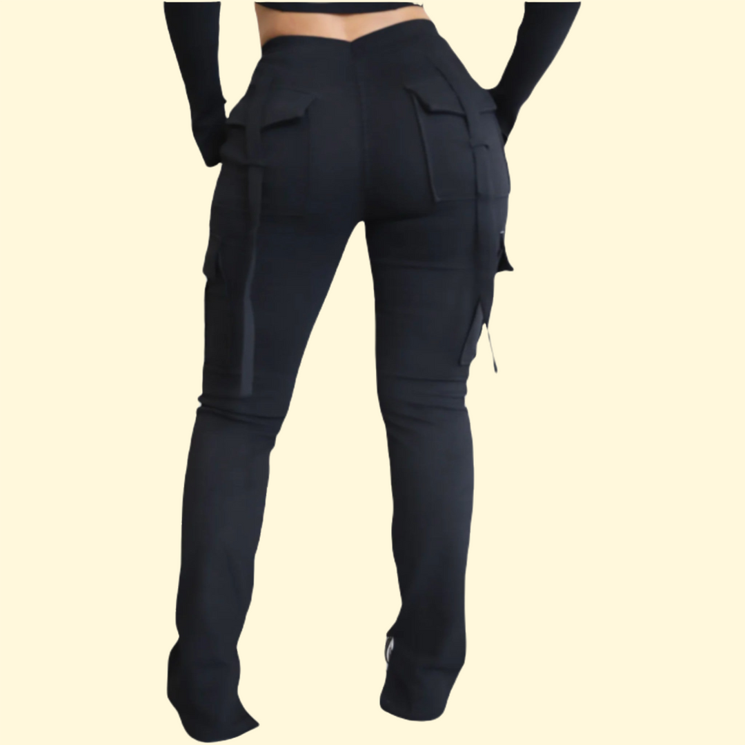 Pantalon Cargo Ajusté Coton : Urbain Confort Moderne