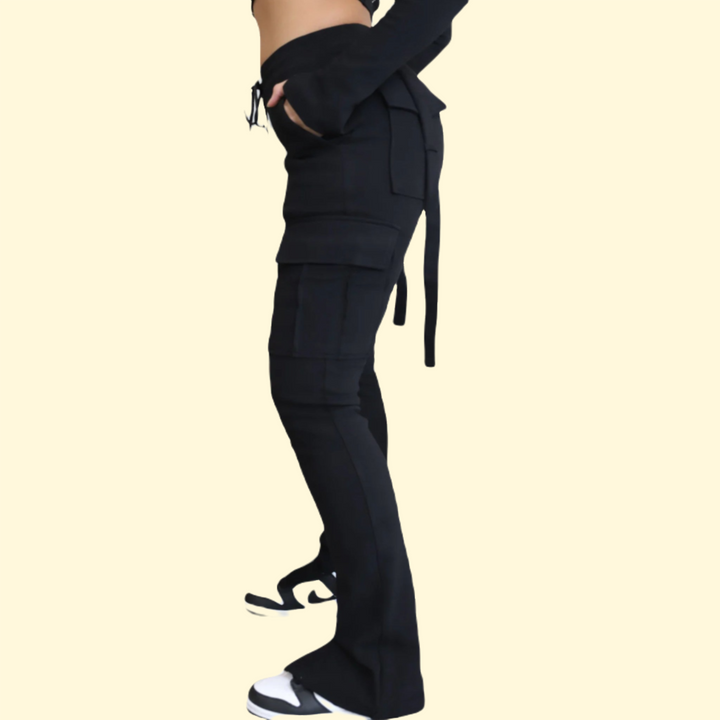 Pantalon Cargo Ajusté Coton : Urbain Confort Moderne