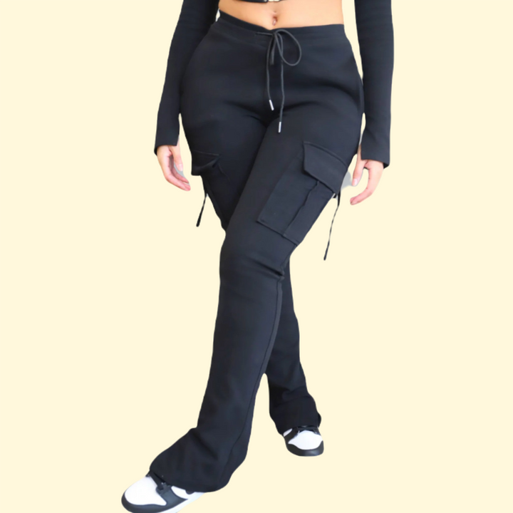 Pantalon Cargo Ajusté Coton : Urbain Confort Moderne