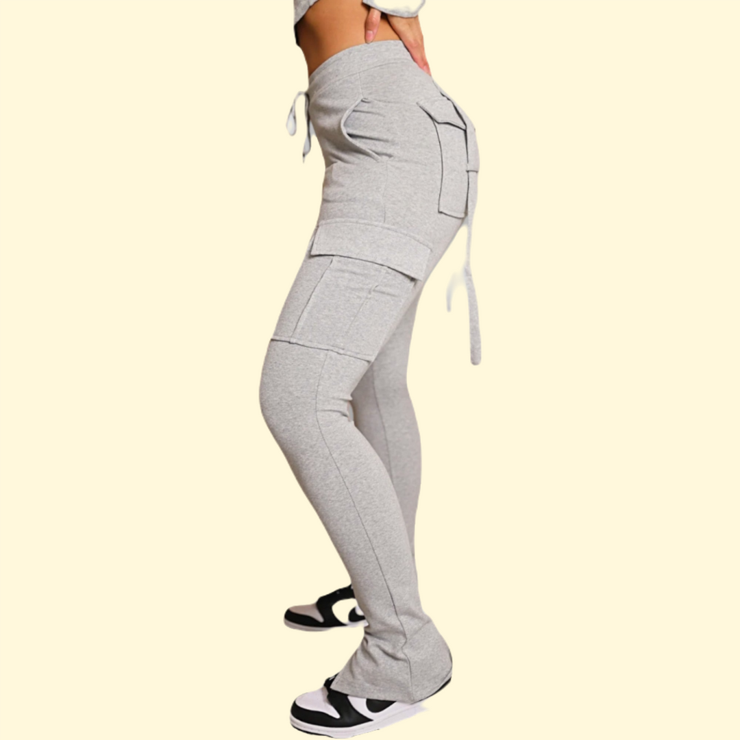 Pantalon Cargo Ajusté Coton : Urbain Confort Moderne