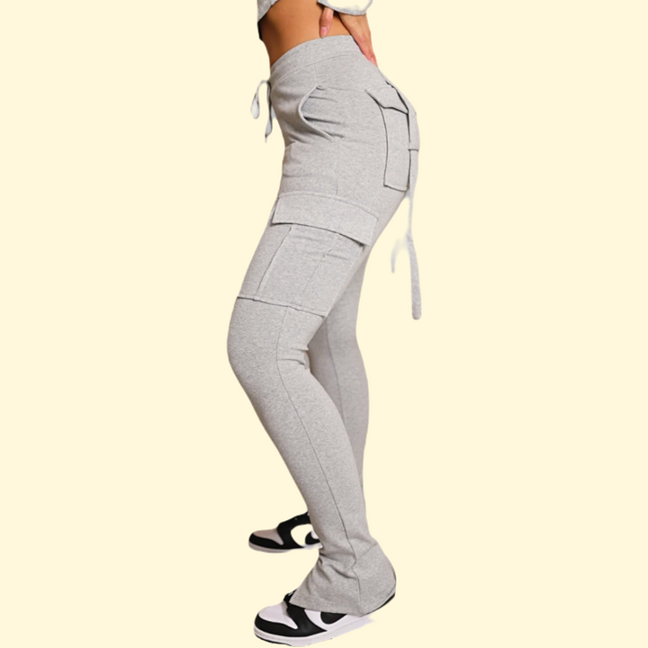 Pantalon Cargo Ajusté Coton : Urbain Confort Moderne