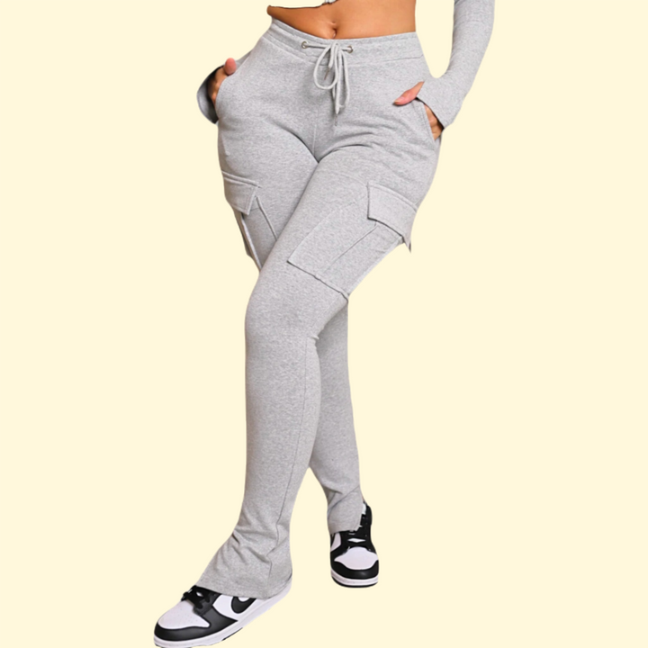 Pantalon Cargo Ajusté Coton : Urbain Confort Moderne