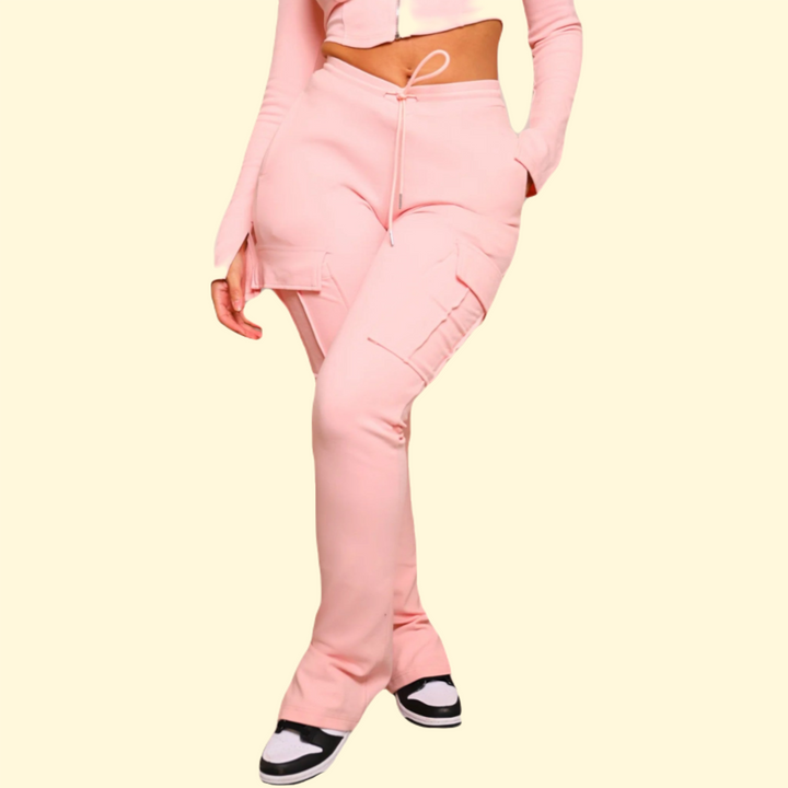 Pantalon Cargo Ajusté Coton : Urbain Confort Moderne