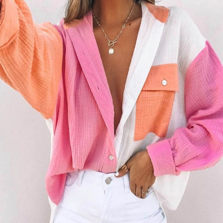 Blouse femme Noémie – légère et élégante pour l’été