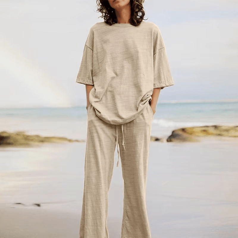 Sibylle | Ensemble Décontracté Femme | Frais et Confortable - Looksy