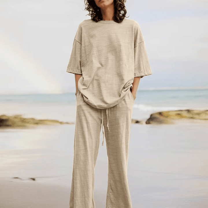Sibylle | Ensemble Décontracté Femme | Frais et Confortable - Looksy