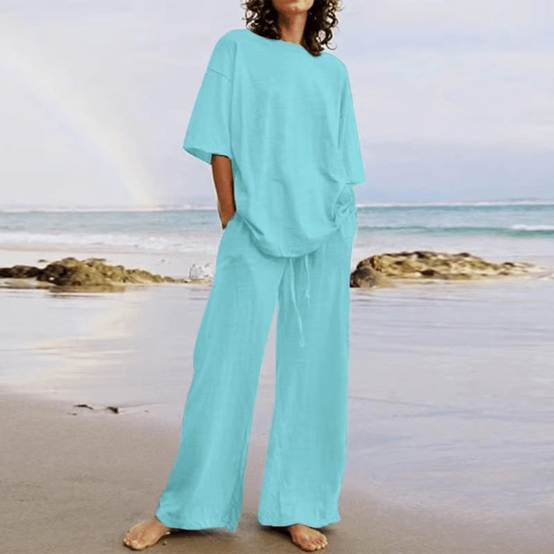 Sibylle | Ensemble Décontracté Femme | Frais et Confortable - Looksy