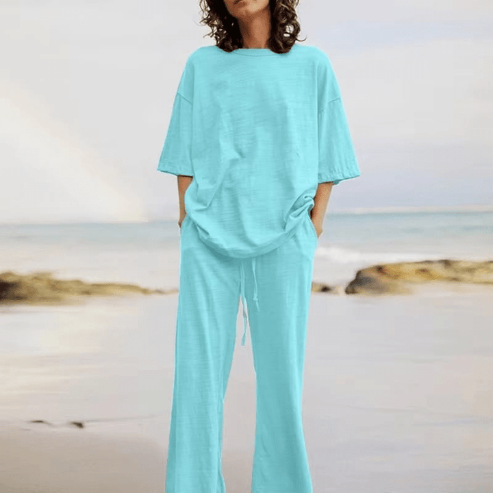 Sibylle | Ensemble Décontracté Femme | Frais et Confortable - Looksy