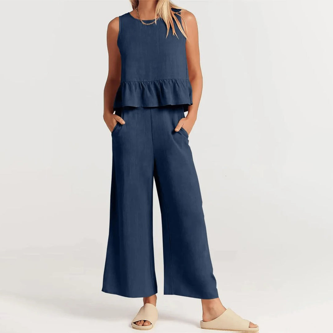 Elvira – Ensemble deux pièces élégant pour femme – Tenue raffinée pour toutes les occasions