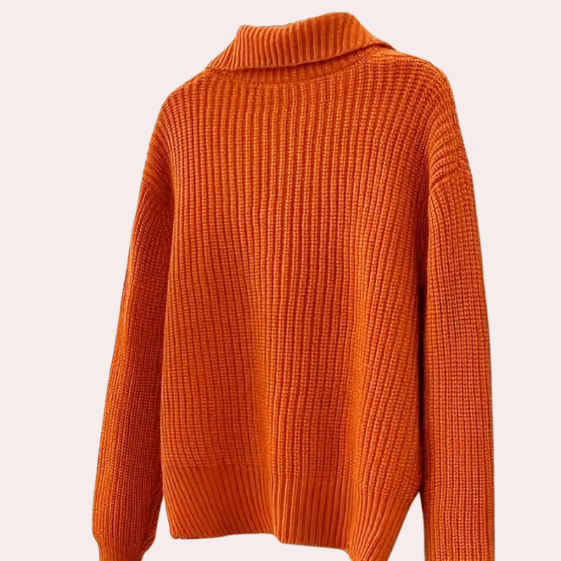 Soizic | Cardigan Boutonné Maille Épaisse Femme | Chaleur - Looksy