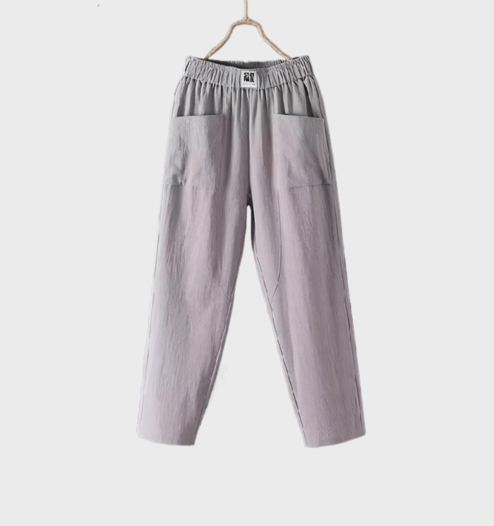Eleganza pantalon femme moderne avec deux poches uniques