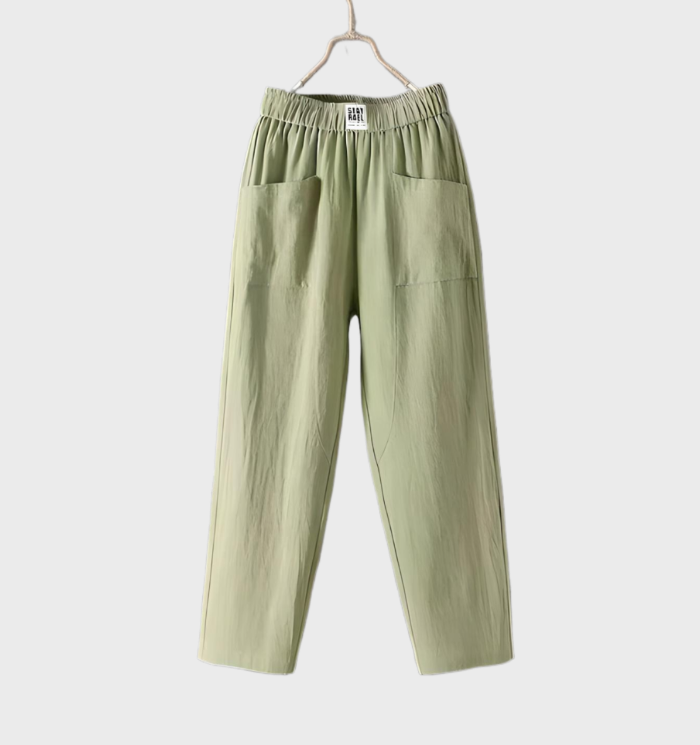 Eleganza pantalon femme moderne avec deux poches uniques