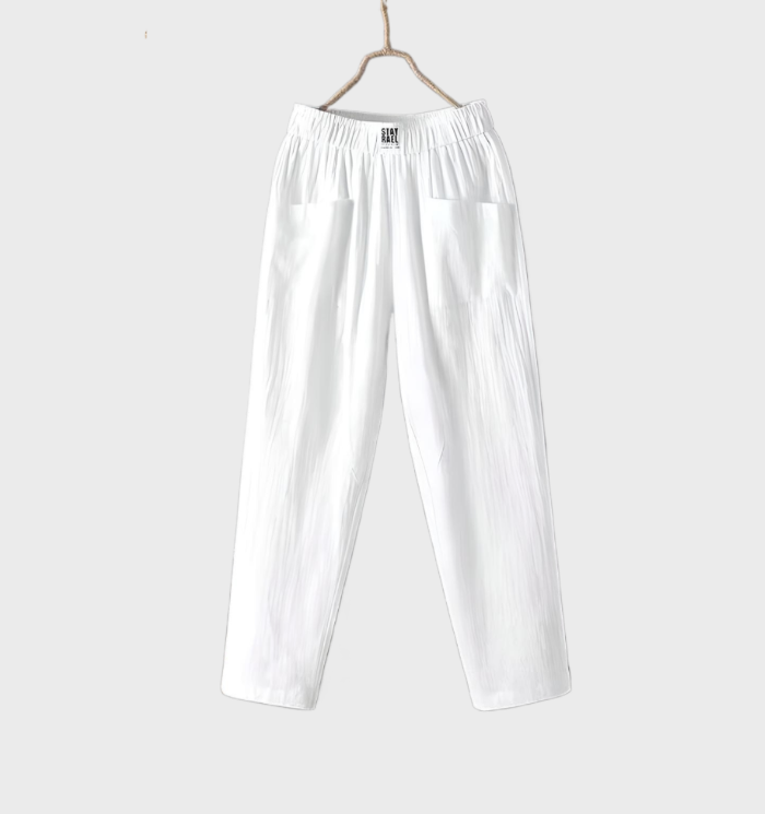 Eleganza pantalon femme moderne avec deux poches uniques