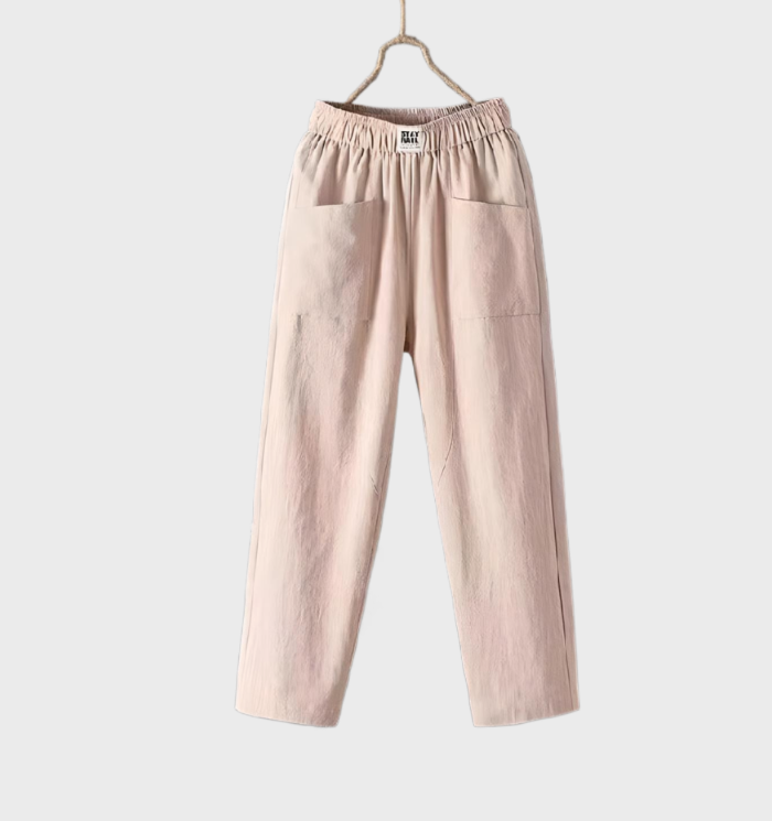 Eleganza pantalon femme moderne avec deux poches uniques