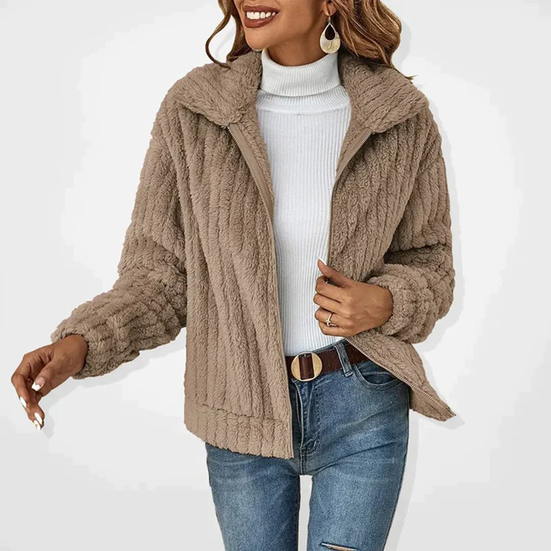 Mia gilet long polaire femme – chaleur et confort optimal