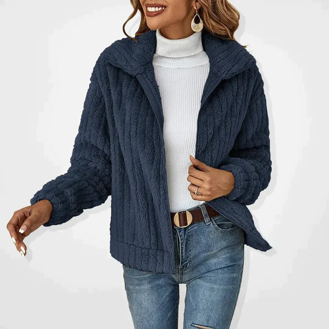 Mia gilet long polaire femme – chaleur et confort optimal