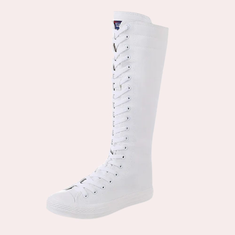 AMABELLE Bottes Femme Lacets Mode Élégantes Confortables Polyvalentes