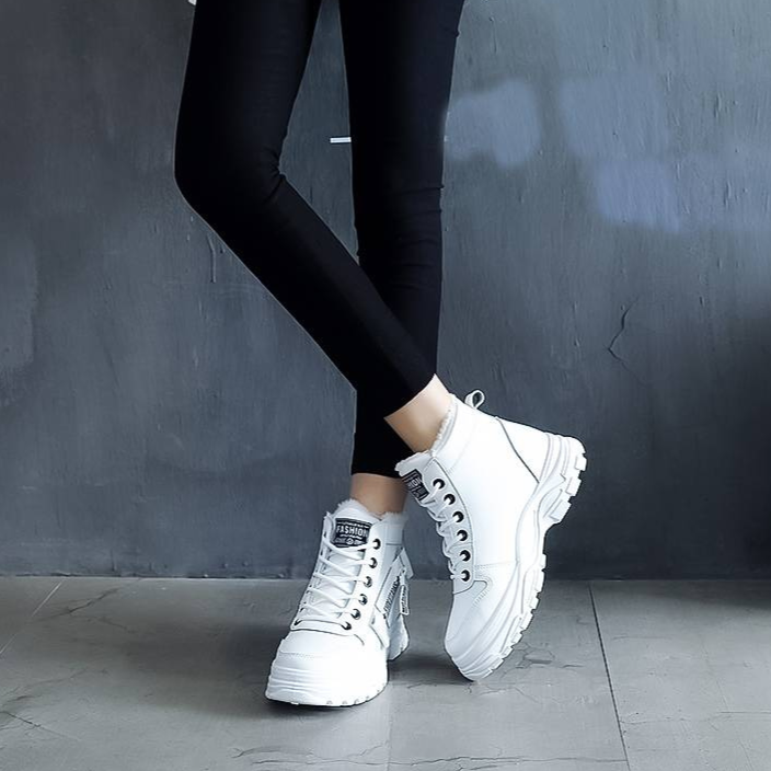 Baskets Montantes Chunky Femme : Urbain, Confort & Style Actuel