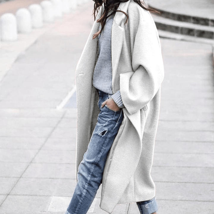 Violette | Manteau Oversize Femme | Incontournable d’Hiver - Looksy