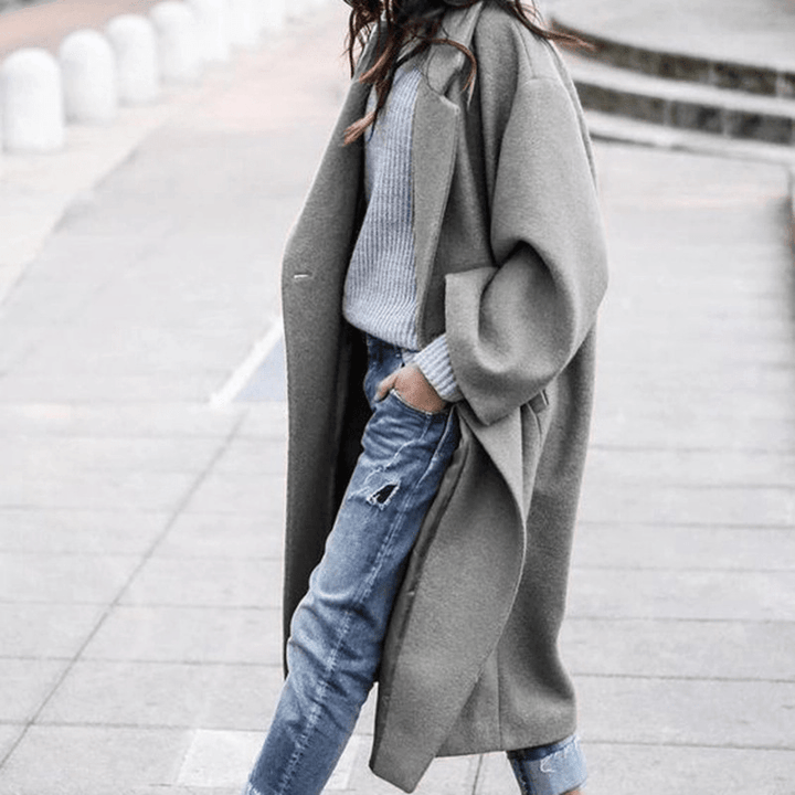 Violette | Manteau Oversize Femme | Incontournable d’Hiver - Looksy