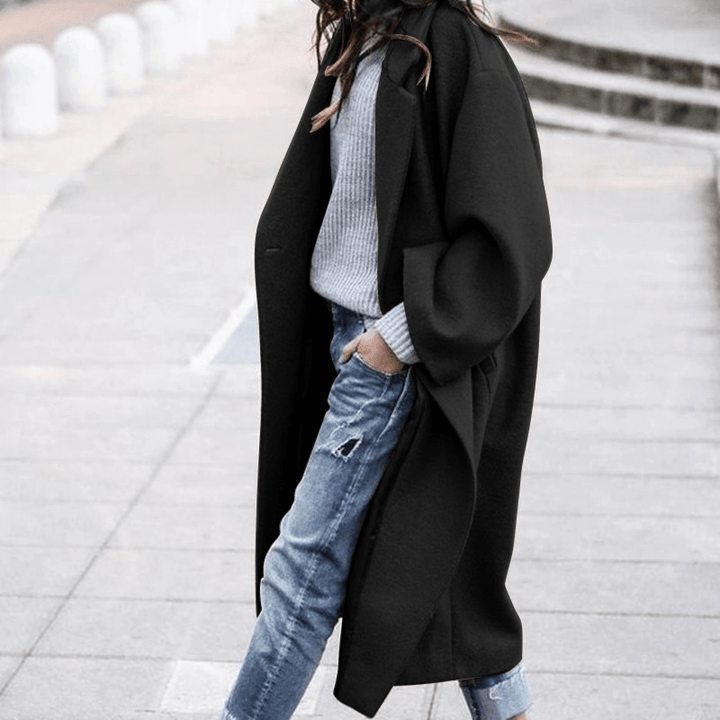 Violette | Manteau Oversize Femme | Incontournable d’Hiver - Looksy