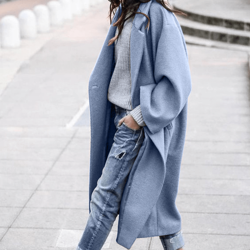 Violette | Manteau Oversize Femme | Incontournable d’Hiver - Looksy
