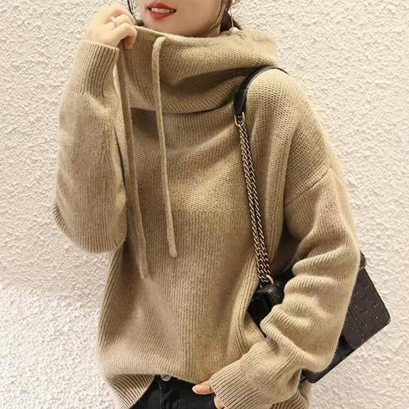 Le Pull Oversize Col Roulé Plébiscité par Nos Clientes | Élégance & Confort