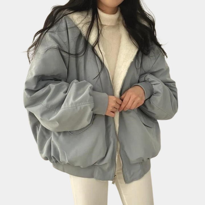 Livia manteau hiver femme à capuche – chaud, stylé et confortable