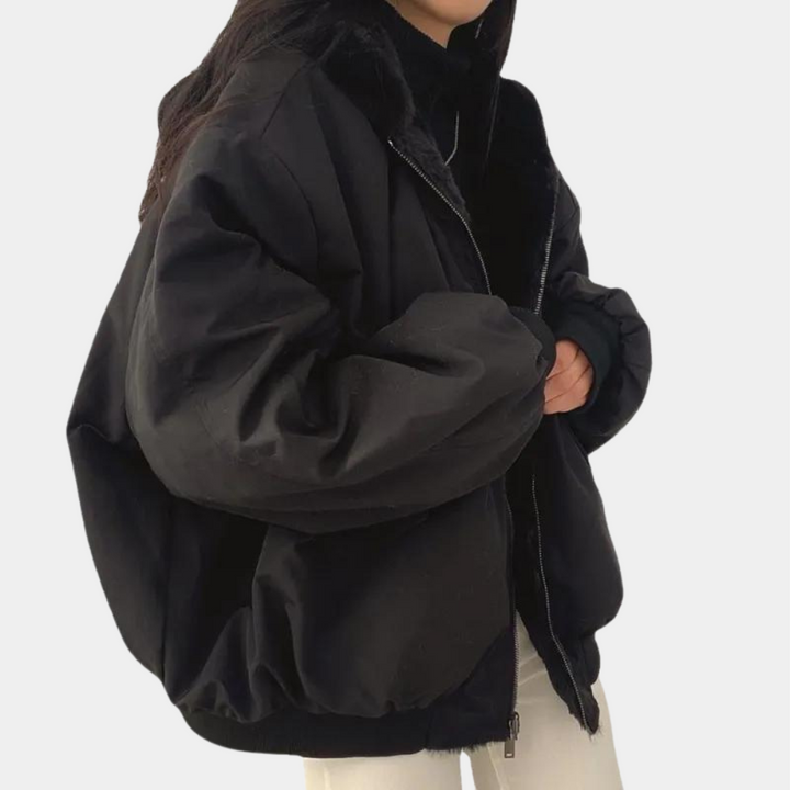 Livia manteau hiver femme à capuche – chaud, stylé et confortable