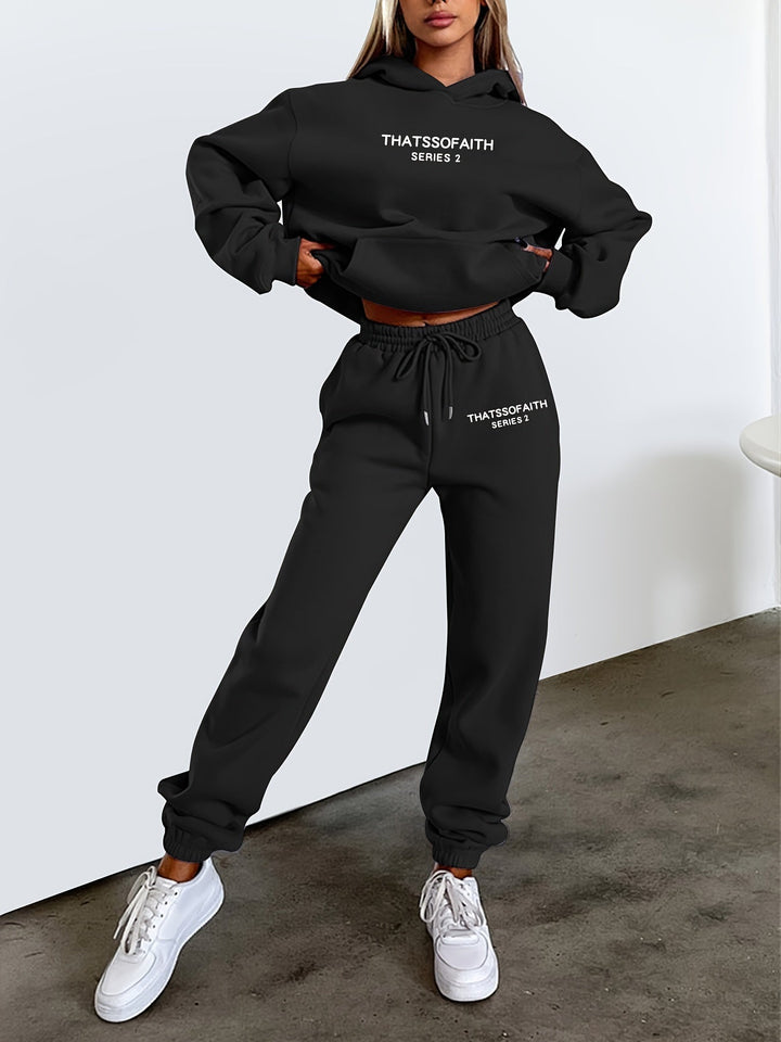 Ensemble Survêtement Confort Style Casual Tendance 2 Pièces