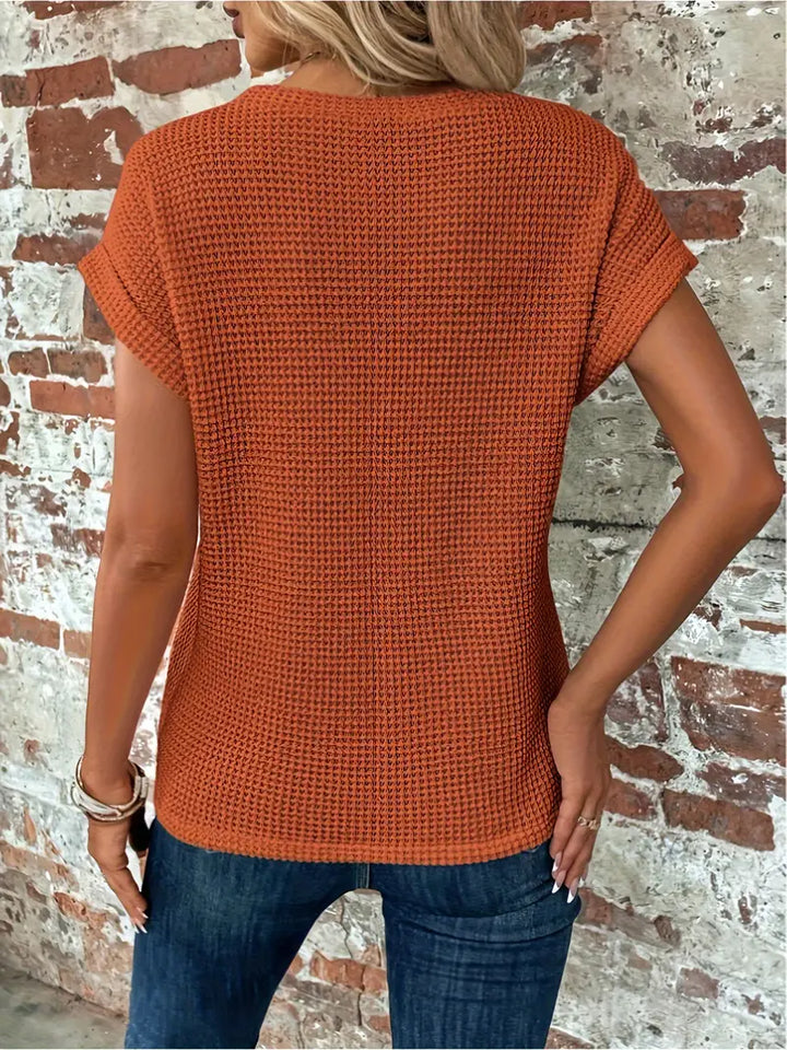 T-shirt Juliette Femme à Manches Courtes – Confort et Style