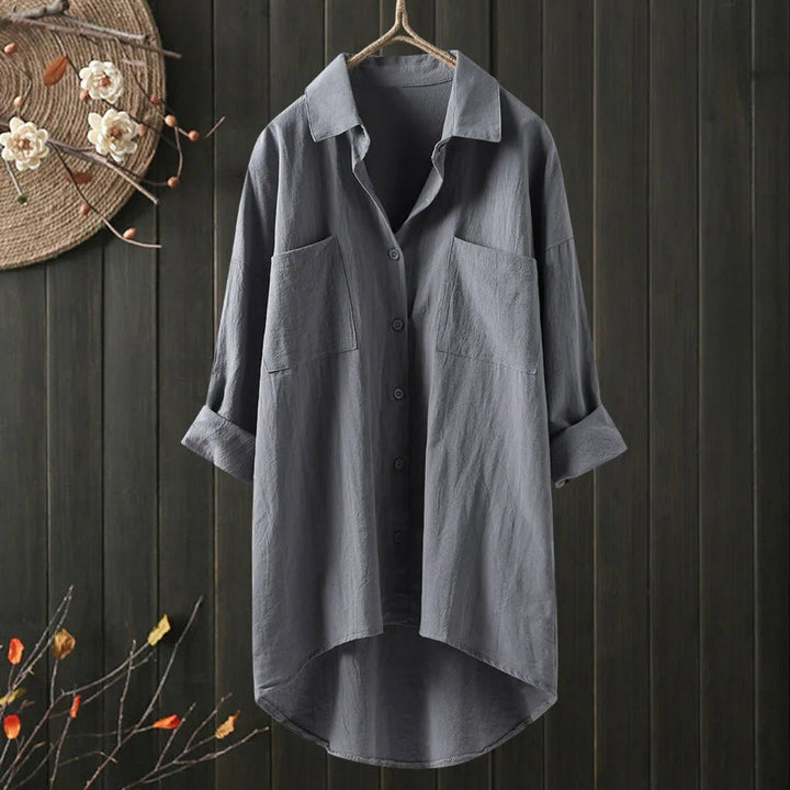 Chemise Oversize Chic : Confort Fluide & Élégance Polyvalente