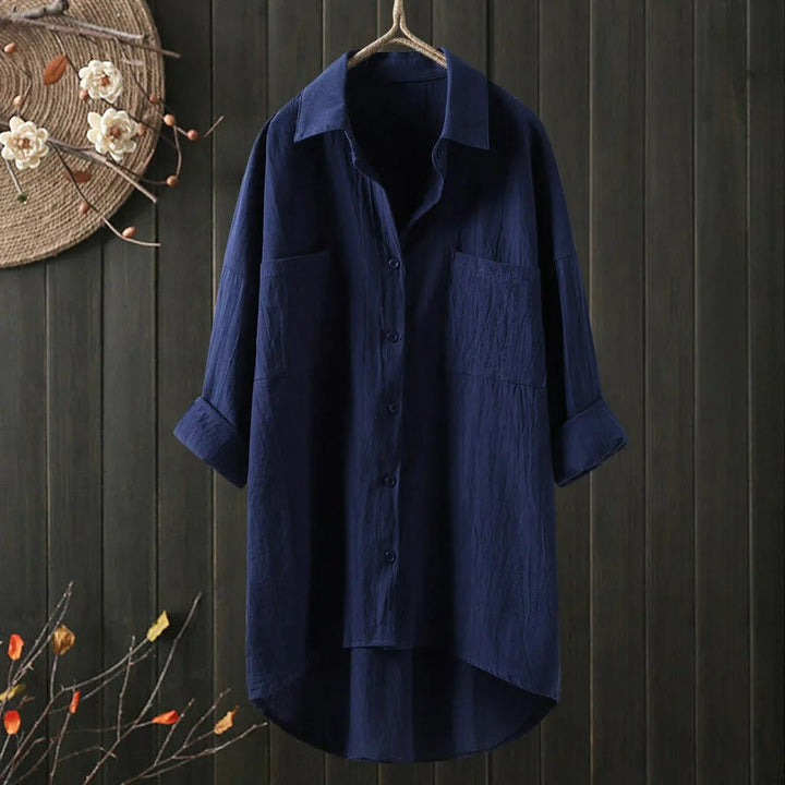 Chemise Oversize Chic : Confort Fluide & Élégance Polyvalente