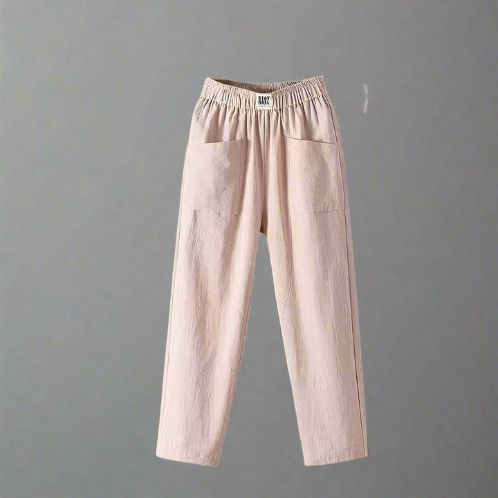 Pantalon de Jogging Rose Pâle - Confort & Style Décontracté