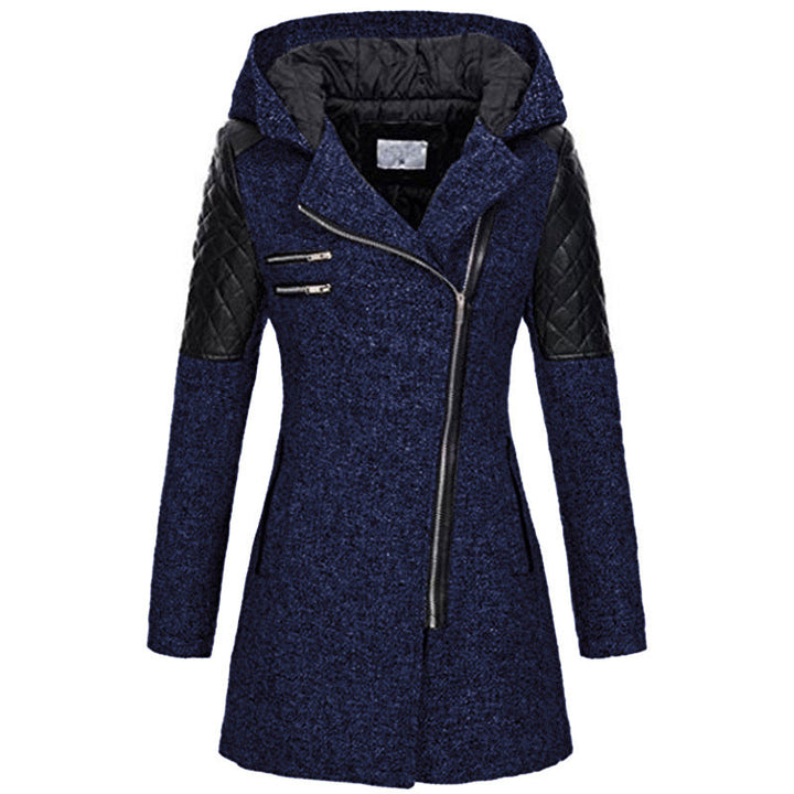 Manteau Asymétrique Chic : Style Moderne, Chaleur & Allure Unique