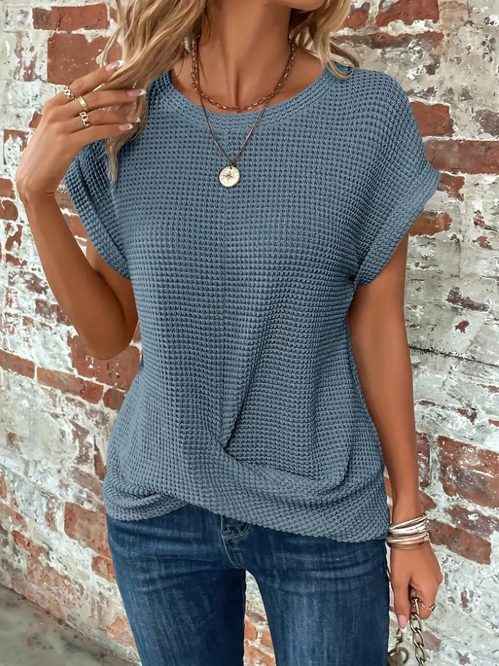 T-shirt Juliette Femme à Manches Courtes – Confort et Style
