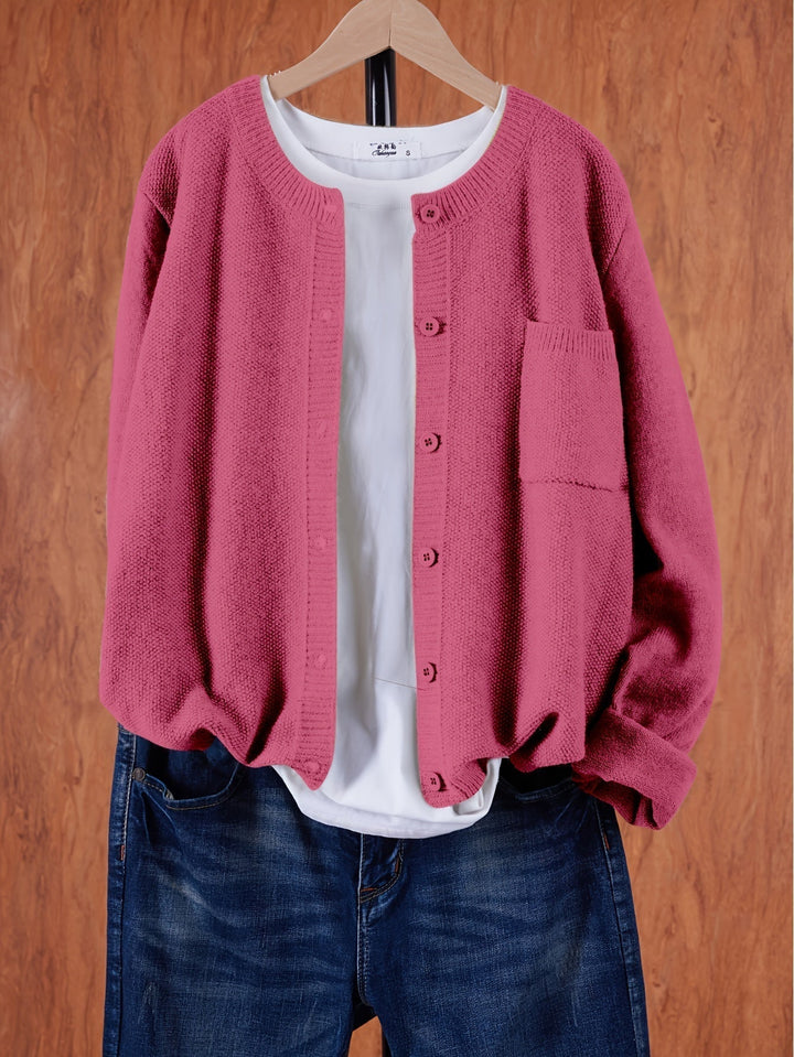 Cardigan Oversize Laine Mélangée | Doux & Tendance Automne