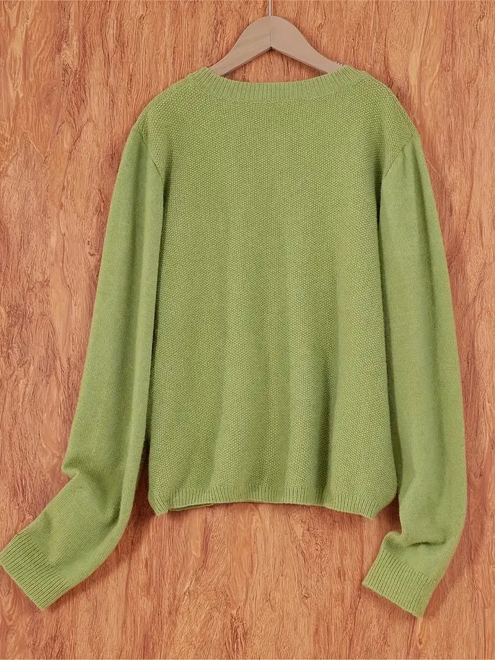 Cardigan Oversize Laine Mélangée | Doux & Tendance Automne