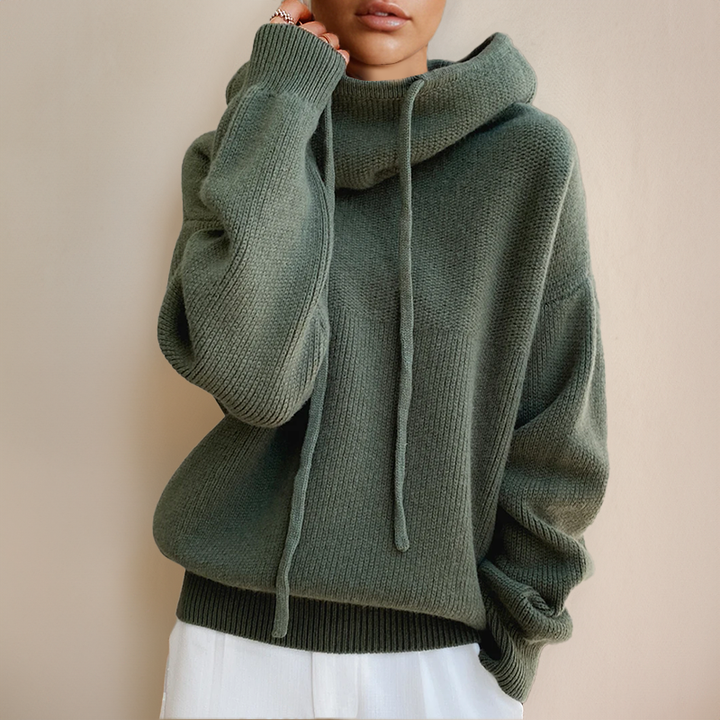 Sweat à Capuche Oversize Laine Femme - Confort Doux & Tendance